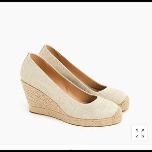 J Crew Seville espadrilles wedges